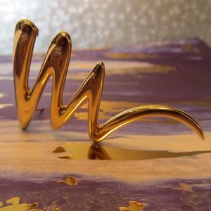 Retro Lightening Bolt Intergalactic Bold Brooch